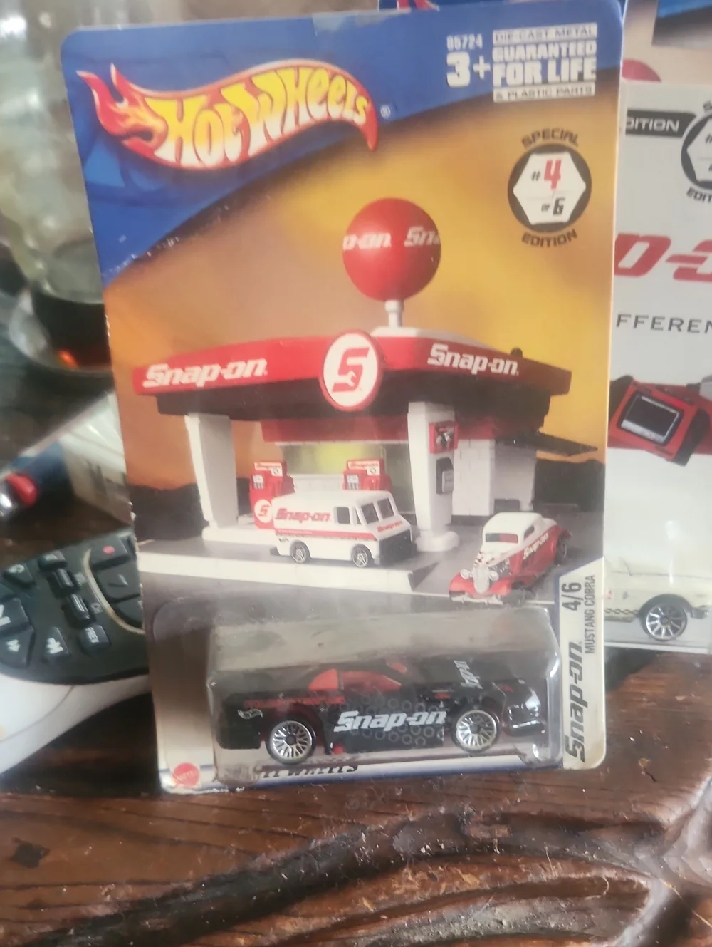 Hot Wheels Snap-on Black Toy Car - Die-Cast Collector